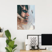 Design Mikasa X Eren Poster (Heimbüro)