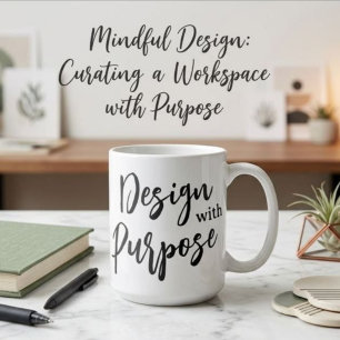 Design mit Absicht Jumbo-Tasse