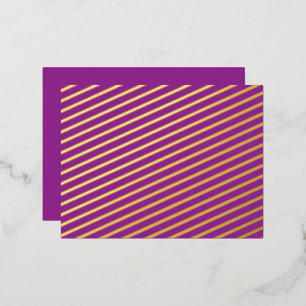 Design mit Atemberaubendem Lila Hintergrund und We Folien Feiertagspostkarte