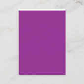 Design mit Atemberaubendem Lila Hintergrund und We Visitenkarte (Vorderseite)