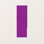 Design mit Atemberaubendem Lila Hintergrund und We Visitenkarten (Innenseite Aufgefaltet)