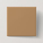 Design mit braunem Hintergrund und weißer Grenze Button (Vorderseite)