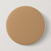 Design mit braunem Hintergrund und weißer Grenze Button (Vorderseite)