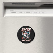 Design mit einem Kuh-Zeichen Magnet (In Situ (Geschirrspüler))