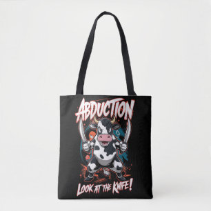 Design mit einem Kuh-Zeichen Tasche