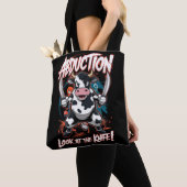 Design mit einem Kuh-Zeichen Tasche (Von Nahem)