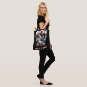 Design mit einem Kuh-Zeichen Tasche (Am Model)