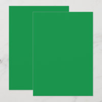 Design mit grünem Hintergrund und weißer Grenze