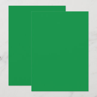 Design mit grünem Hintergrund und weißer Grenze Dankeskarte