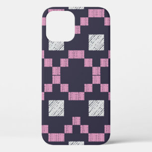 Design mit manueller Schraffierung. Ethnischer Boh Case-Mate iPhone Hülle