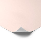 Design mit niedlichem grauem Kätzchen Poster (Ecke)