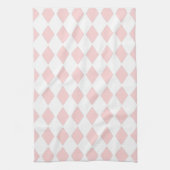 Design mit rosa Diamanten Geschirrtuch (Vertikal)