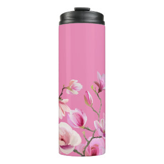 Design mit rosa Sakurablüten Thermosbecher