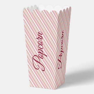 Design mit rosa Streifen Geschenkschachtel