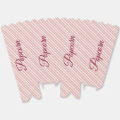 Design mit rosa Streifen Geschenkschachtel (Ungeklappt)