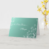 Design-Mitteilungskarten für den digitalen Blumenw Karte (Gelbe Blume)