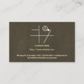 Design/Möbel/Bekleidung Visitenkarte (Rückseite)