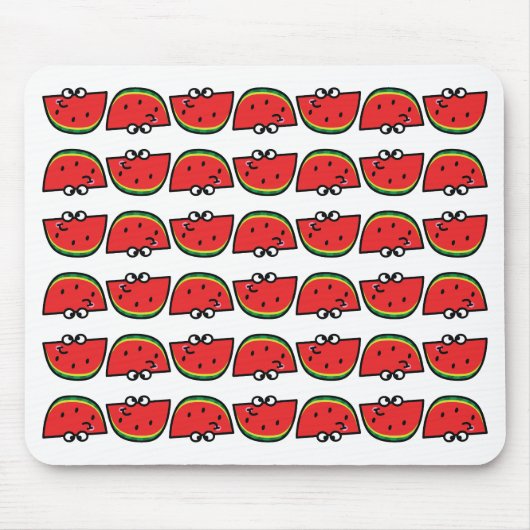 Design Mouse Pad für Wassermelone-Muster Mousepad (Vorne)