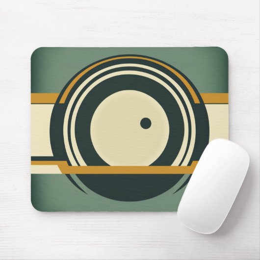 Design Mousepad - Retro-70er (Mit Mouse)