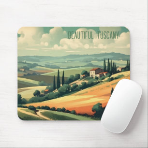 Design Mousepad - Wunderschönes Toskana