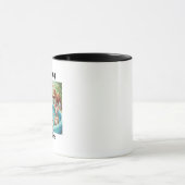 Design-Mug für Wild Animal Pool Party Tasse (Zentrum)