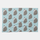 Design-Muster für afrikanische Pygmäen-Igel-Cartoo Geschirrtuch (Horizontal)