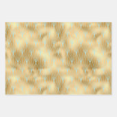 Design-Muster für Aquamarine und goldene Art Deco Geschenkpapier Set (Vorderseite 3)