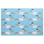 Design-Muster für Baby Boy Stork Stoff (Fat Quarter (45,7 x 55,9 cm))