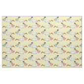 Design-Muster für Baby Girl and Boy Stork Stoff (Yard (91,4 cm))