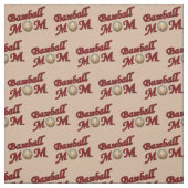 Design-Muster für Baseball-Mamas Stoff (Muster)