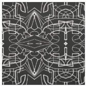 Design-Muster für Schwarz-Weiß-Kunstwerke Stoff (Muster)
