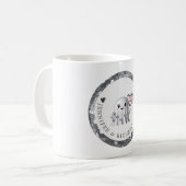 Design-Muster für Silver Ghost Kaffeetasse (Vorderseite Links)
