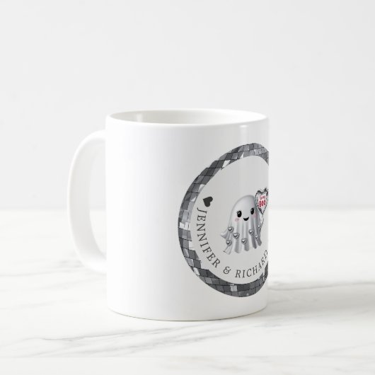Design-Muster für Silver Ghost Kaffeetasse (Vorderseite Links)
