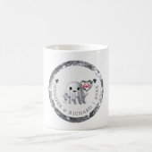 Design-Muster für Silver Ghost Kaffeetasse (Mittel)