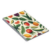 Design-Notebook für tropische Früchte Notizblock (Rechte Seite)