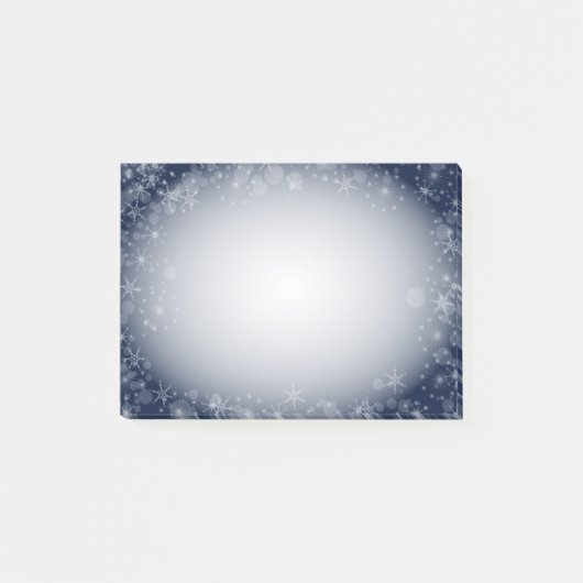 Design-Notes zu Weihnachten und Neujahr Post-it Klebezettel (Vorderseite)