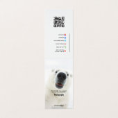 Design Now - QR-Code hinzufügen, Social Media & Te Visitenkarten (Außenseite Aufgefaltet)