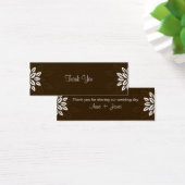 Design Nr. 3 Danke, Geschenkmarke - SCHOKOLADE (Schreibtisch)