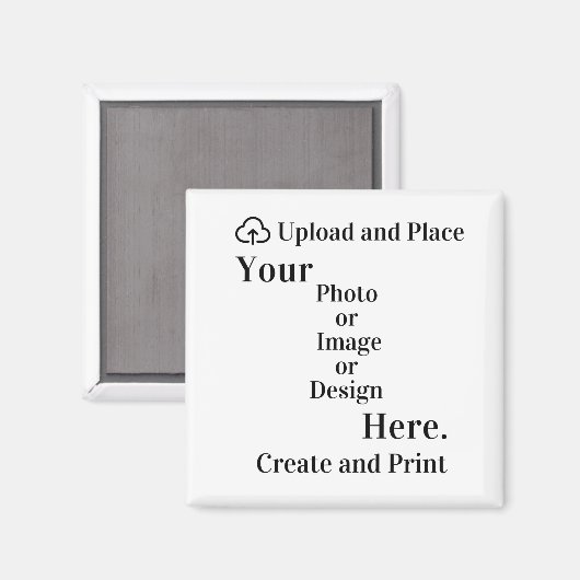 Design oder Foto-Upload anzeigen Magnet (Vorderseite/Rückseite)