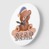 Design ohne Titel Große Wanduhr (Winkel)