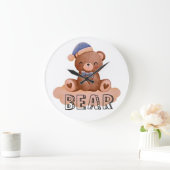 Design ohne Titel Große Wanduhr (Zuhause)