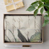 Design One der Ephemeride Birds Serie Seidenpapier (Geschenk)