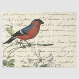 Design One der Ephemeride Birds Serie Seidenpapier