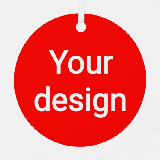 Design  ornament aus metall (Vorderseite)