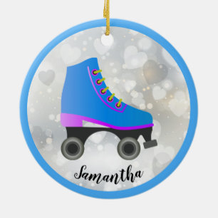 Design-Ornament für Blauwalzwerk-Skate Keramik Ornament