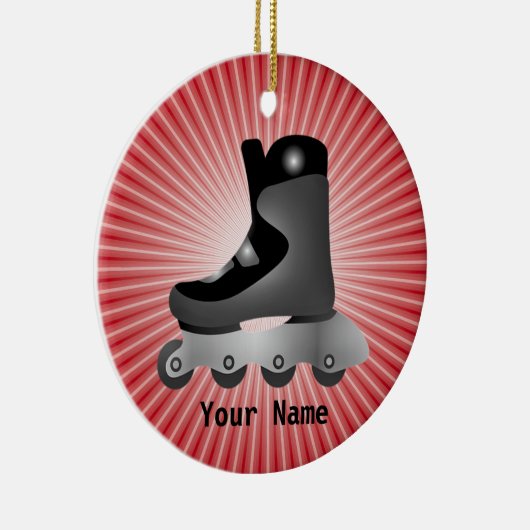 Design-Ornament für Inline-Skate Keramik Ornament (Rechts)