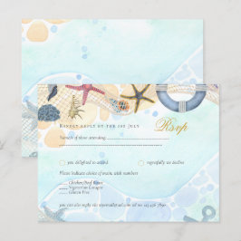 Design Own Beach Coast Nautical Event Einladung Postkarte