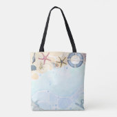 Design Own Beach Coastal nautical Tasche (Rückseite)