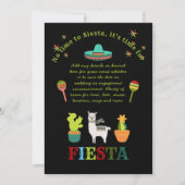 Design Own FIESTA Folk Art Wedding Brautparty Einladung (Vorderseite)