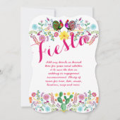 Design Own FIESTA Folk Art Wedding Brautparty Einladung (Vorderseite)